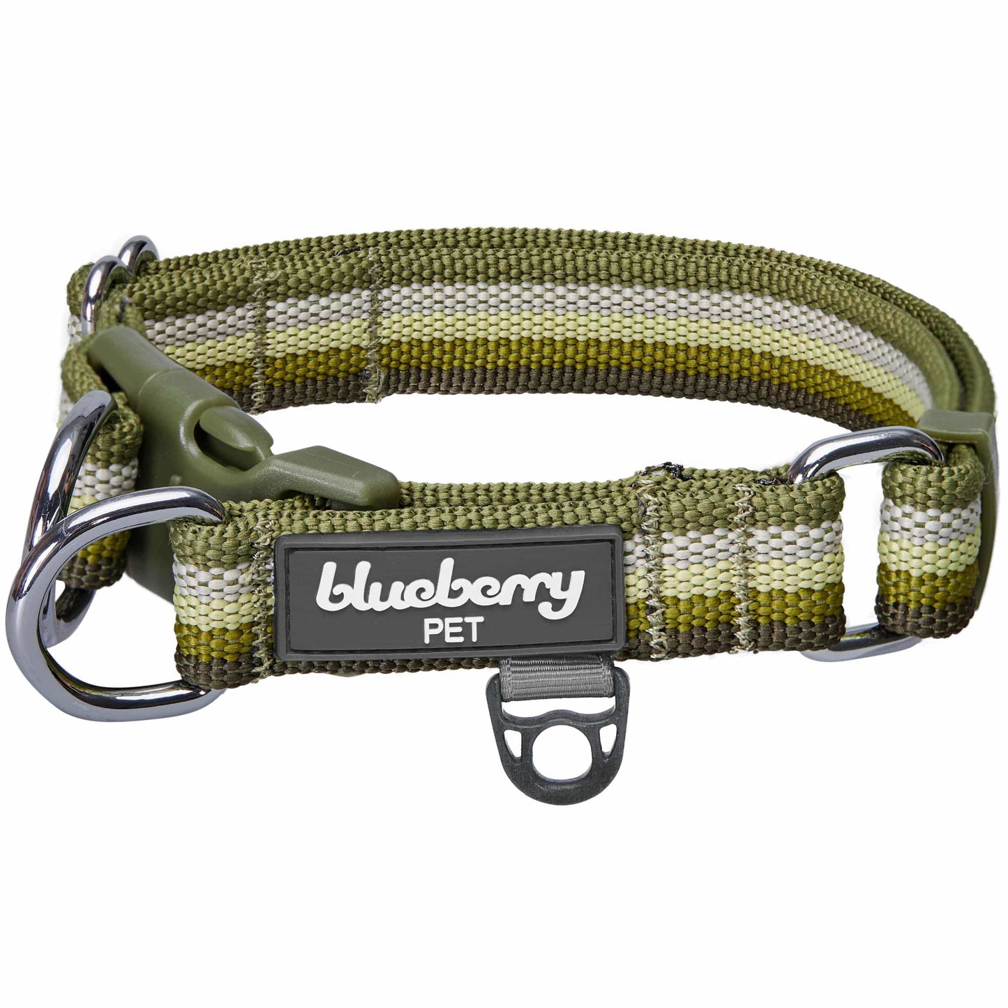 Multi-colored Stripe Dog Collar