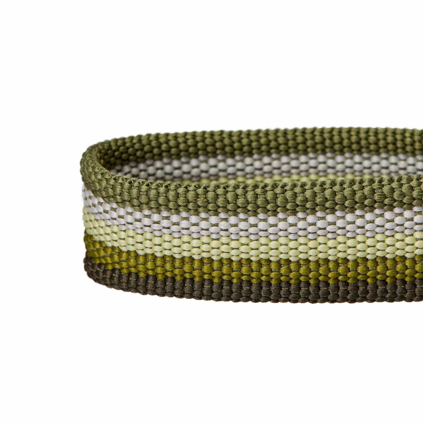 Multi-colored Stripe Dog Collar