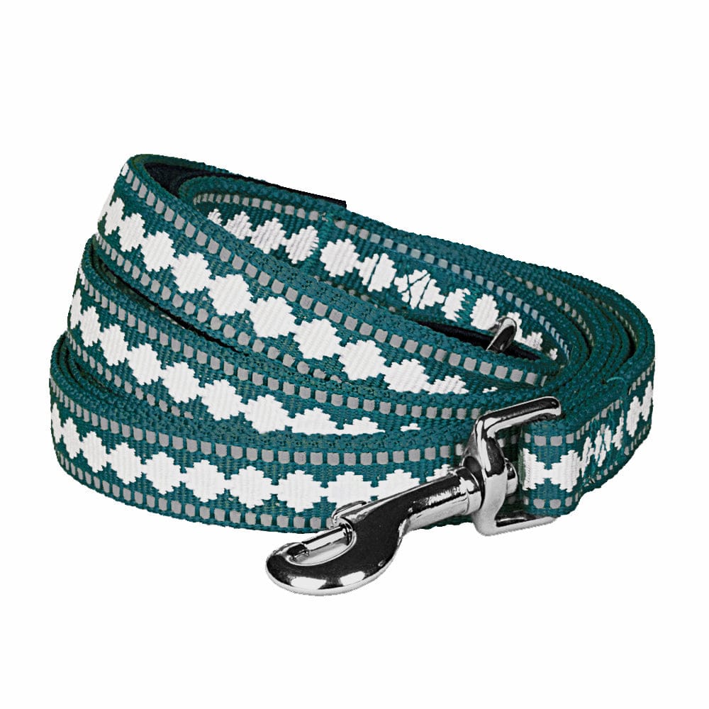 3M Reflective Jacquard Dog Leash with Neoprene Lined Handle